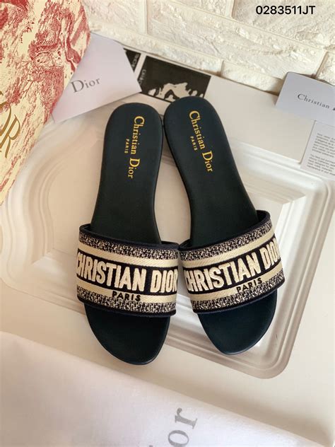 dior slippers|christian dior female slippers.